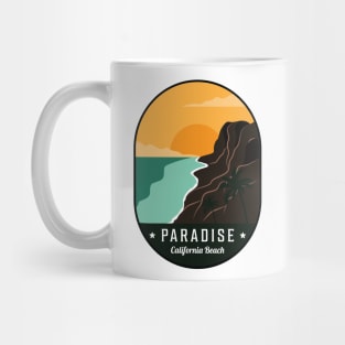 Paradise California Beach Mug